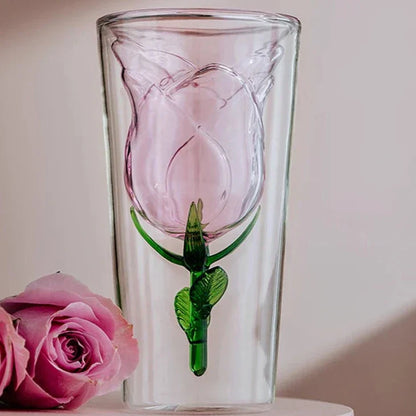 BloomGlass - Verre à rose fait à la main pour des réceptions élégantes