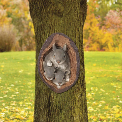 Floroux - Statues ludiques en forme d'arbre