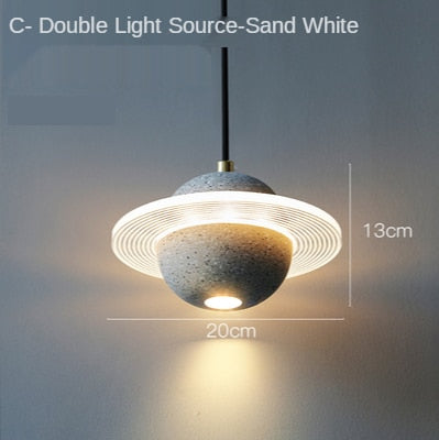 Chandelier Planète Saturne