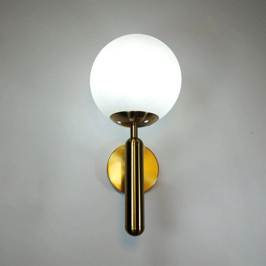 GlobeLuxe - Applique Murale en Verre avec Éclairage LED