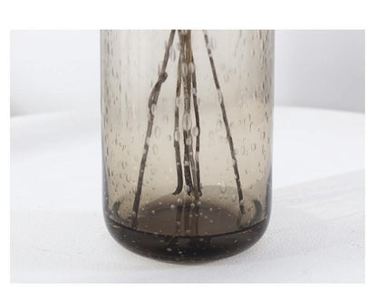 Floroux glass vase with tinted finish | Elegant decoration | Handmade design | Elegance for the home