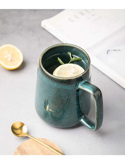 700ml Très grande tasse en céramique contemporaine