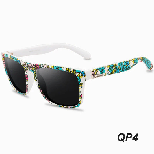Floroux Lunettes de soleil de sport polarisées | Lunettes de protection UV pour activités de plein air | Idéal pour la pêche, la randonnée & la conduite