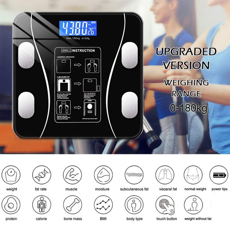 Fitscale™ – Analyse Corporelle Intelligente en 1 Mouvement
