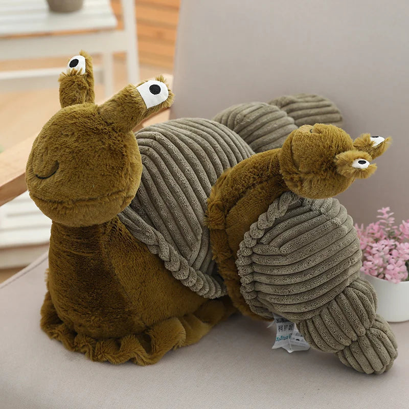 Floroux - Doux et câlin escargot en peluche pour toute occasion