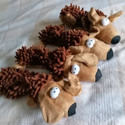 Floroux - Jouets en peluche pour petits chiens avec un design résistant à la mastication