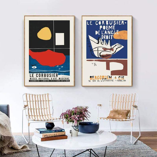 Affiches d'exposition de Joan Miro