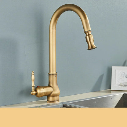 VintageTap – Robinet de cuisine rétro avec finition en laiton