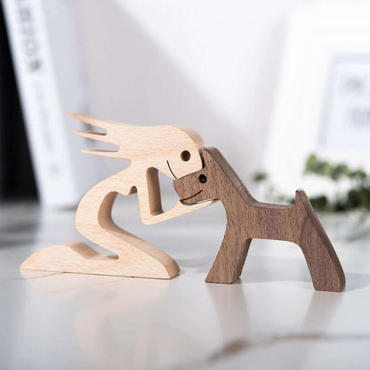 Animaux en bois danois Ornements