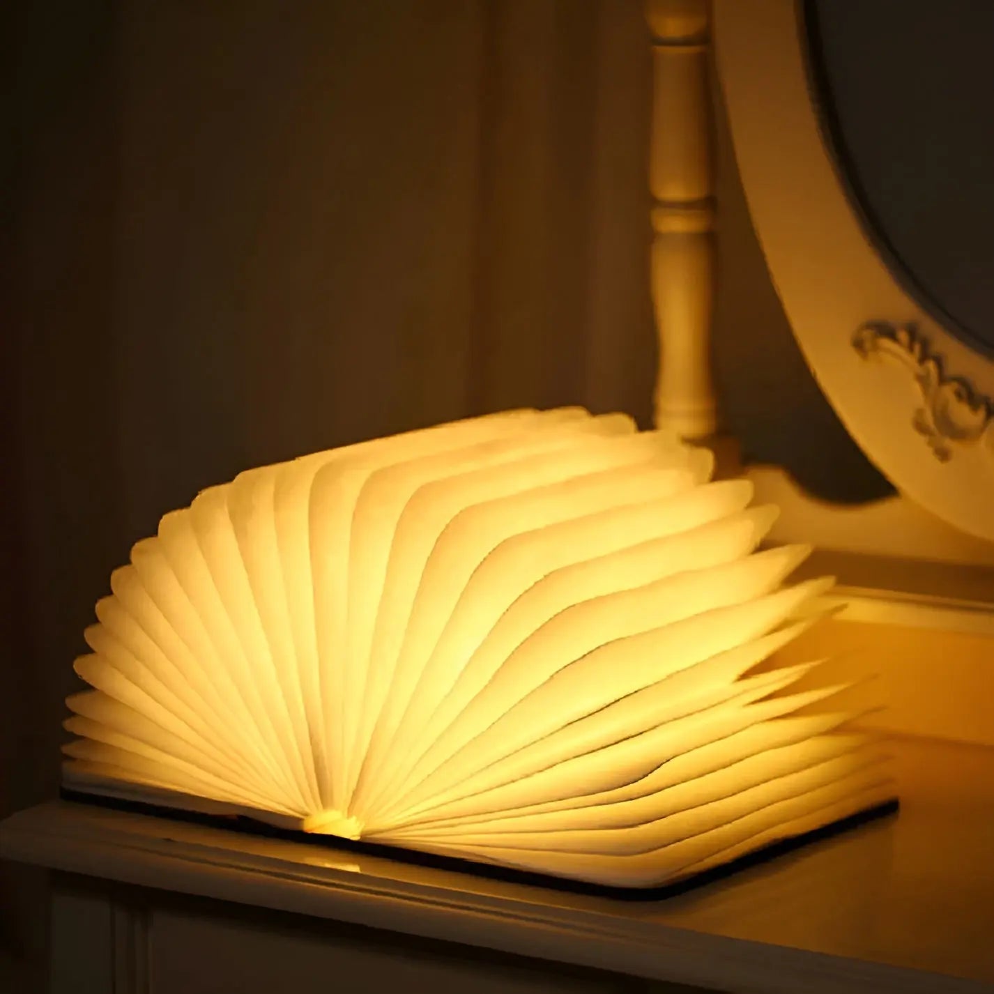 Floroux | Lampe de lecture LED sans fil pliable