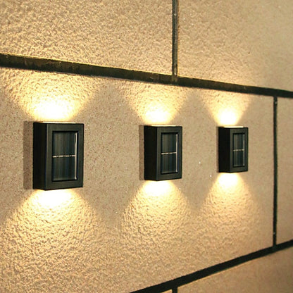 Floroux – Applique murale extérieure solaire pour un éclairage de terrasse sans effort