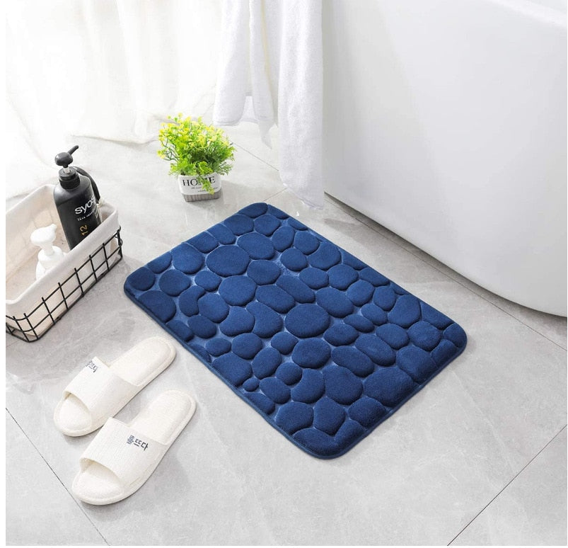 Tapis en pavés | Tapis de salle de bain antidérapant