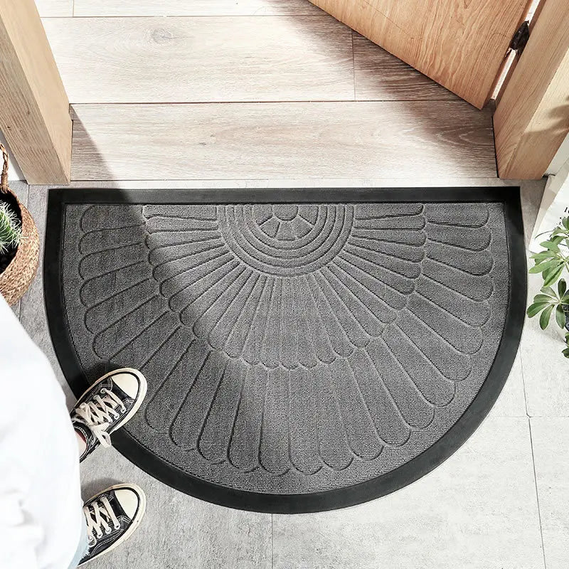 SoftNest - Tapis de bain demi-rond de luxe pour le confort