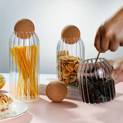 Bocaux de conservation en verre | Élégance et efficacité organisent
