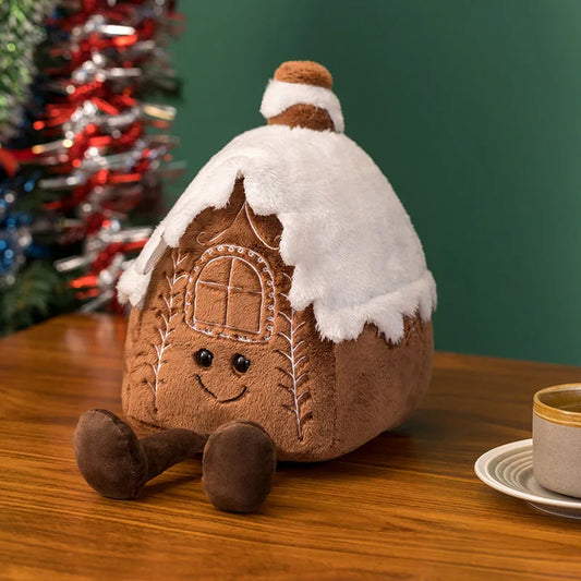 Floroux - Cute Gingerbread Bear and Cozy Blanket for a Festive Atmosphere