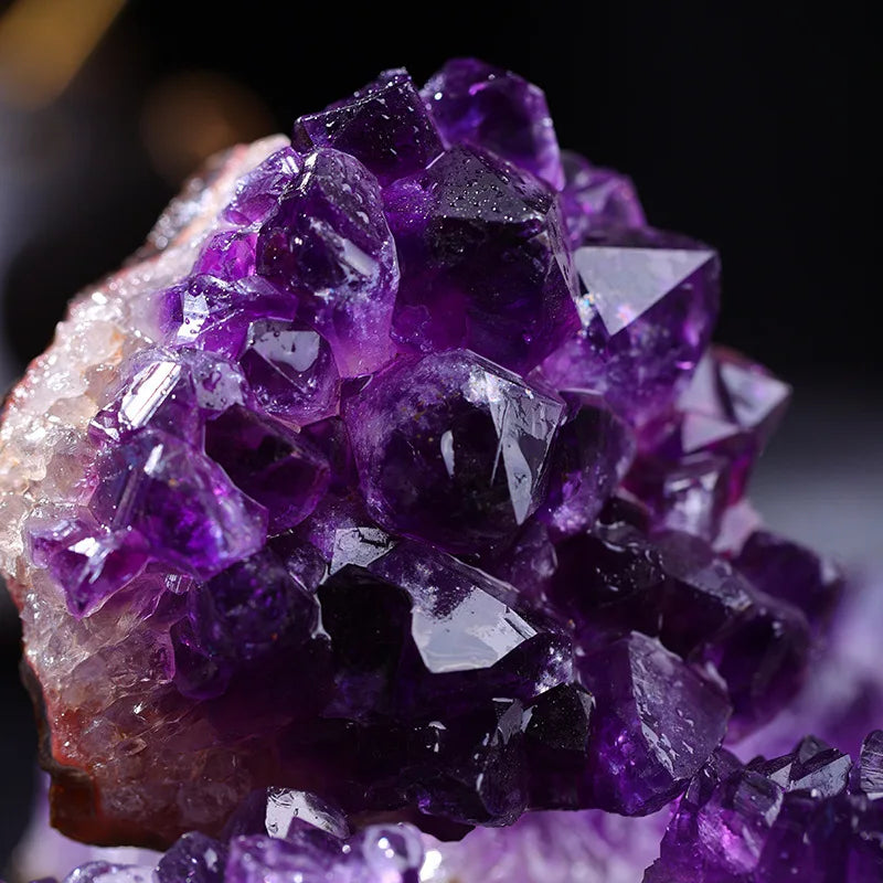 Floroux Amethysts Precious Stone | Natural Crystal | Positive Energy | Perfect Decor