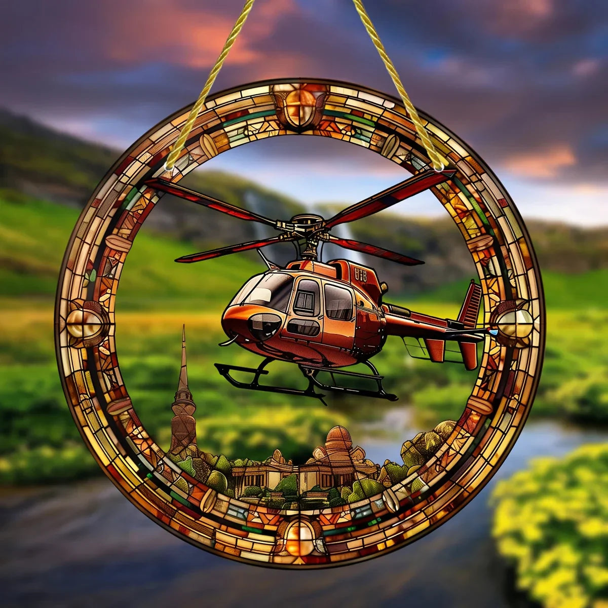 Floroux - Trappeur de soleil hélicoptère