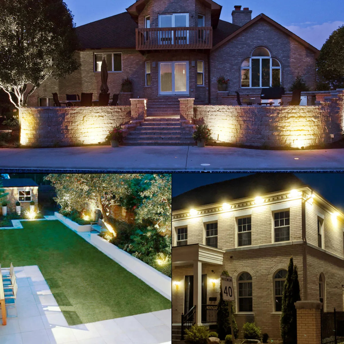 Floroux Lampes solaires de jardin Set | 5 pièces | SANS FIL & Résistantes aux intempéries | Lampes solaires LED économes en énergie
