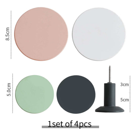 Crochets muraux créatifs