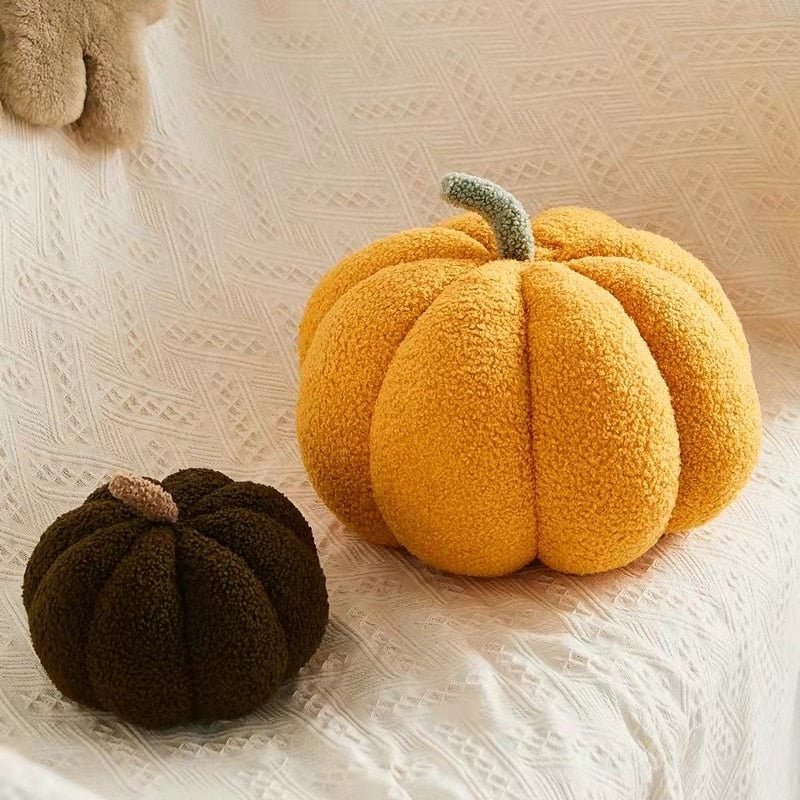 CozyPumpkin – Doux Coussin de Citrouille d'Automne