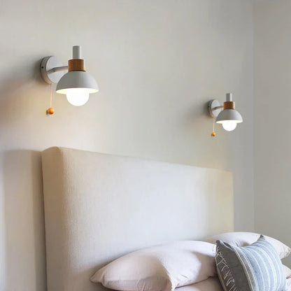 Lampe murale Macaron rose