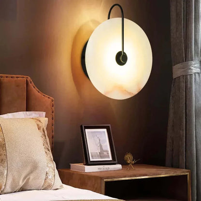 Applique en marbre luxueuse - élégance intemporelle pour les petits espaces