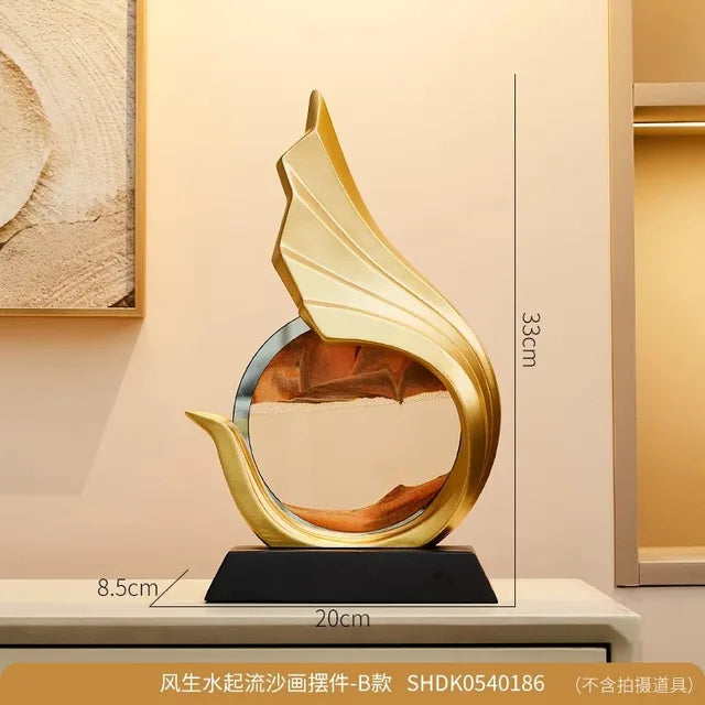 Floroux - Sculpture de sable luxueuse