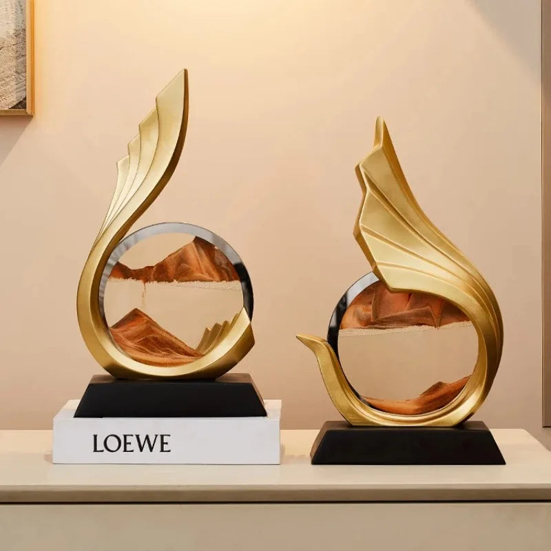 Floroux - Sculpture de sable luxueuse