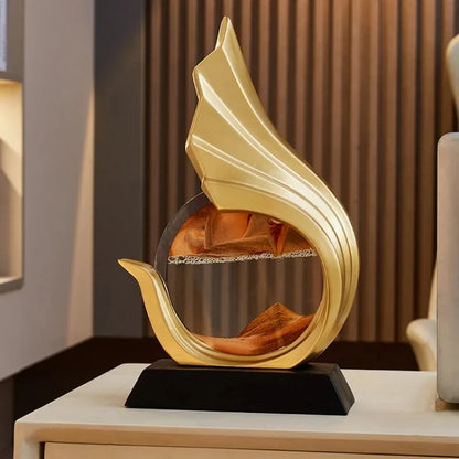 Floroux - Sculpture de sable luxueuse