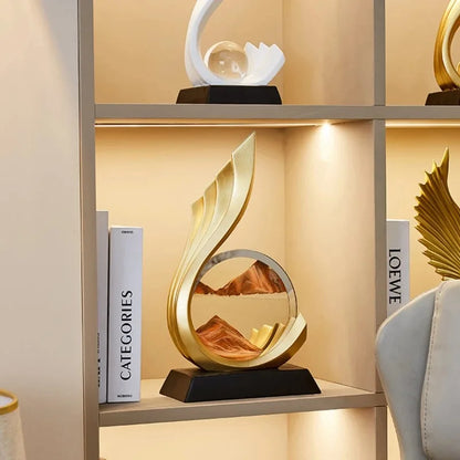 Floroux - Sculpture de sable luxueuse