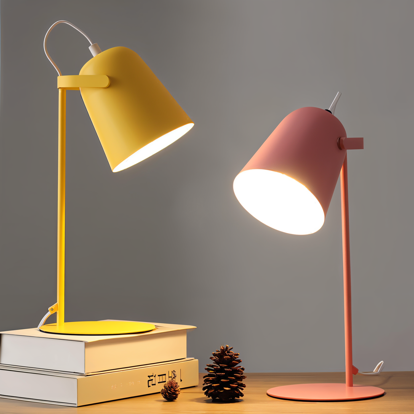 Floroux Lampe de table - Lampe de bureau nordique - Lampe réglable