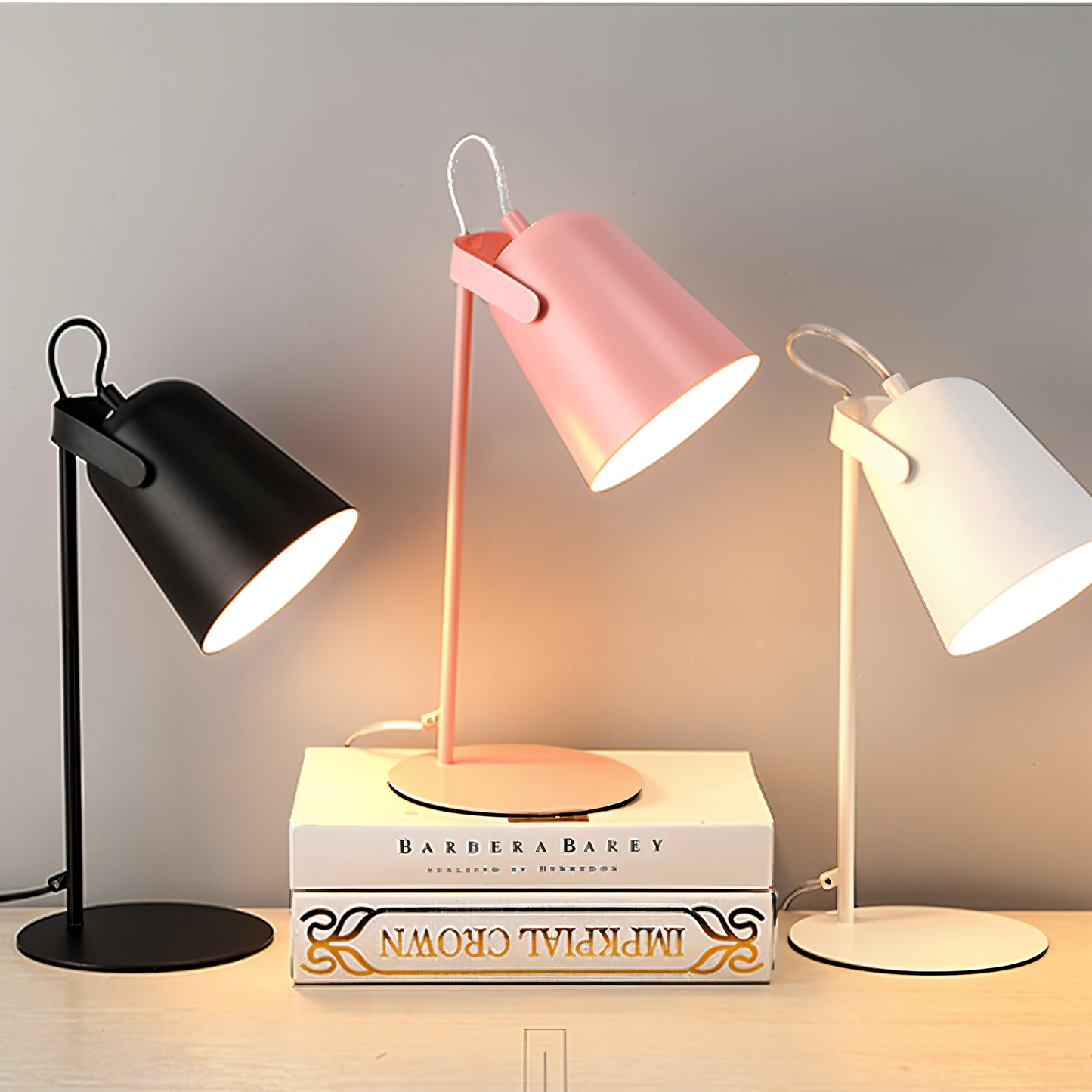 Floroux Lampe de table - Lampe de bureau nordique - Lampe réglable