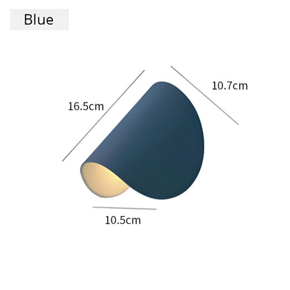 Floroux LED Wall Sconce | Rotating Metal Wall Lamp | Modern Design | Ambient Light and Illumination