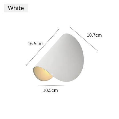 Floroux LED Wall Sconce | Rotating Metal Wall Lamp | Modern Design | Ambient Light and Illumination