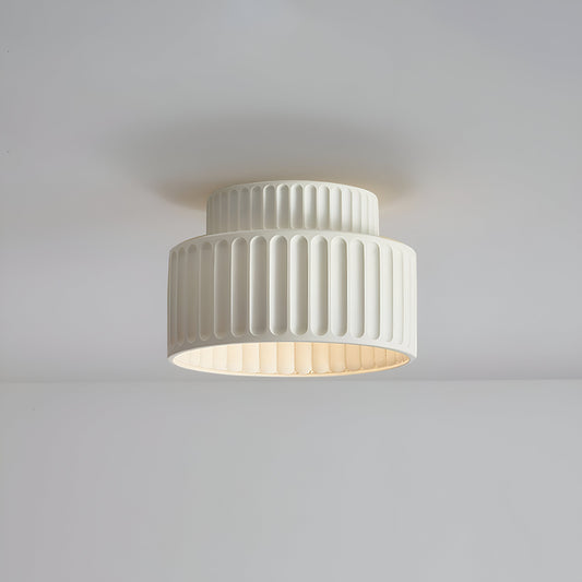 Applique Floroux en résine blanche – Élégance médiévale pour votre maison