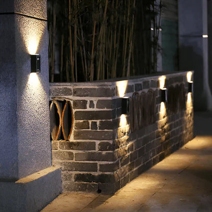 Floroux | Lampe extérieure solaire avec deux faisceaux