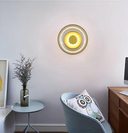 Floroux - Élégante lampe murale ronde au style scandinave