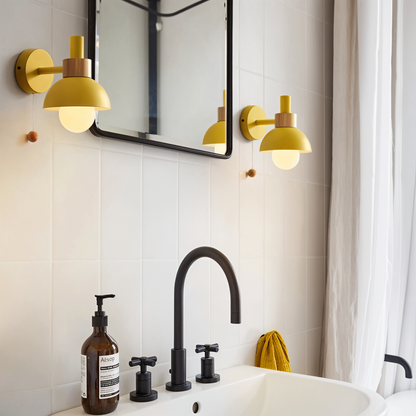 Applique murale Floroux – Design scandinave avec interrupteur à tirette