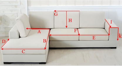 Floroux - Housse de canapé protection anti-glisse pour canapé et sofa