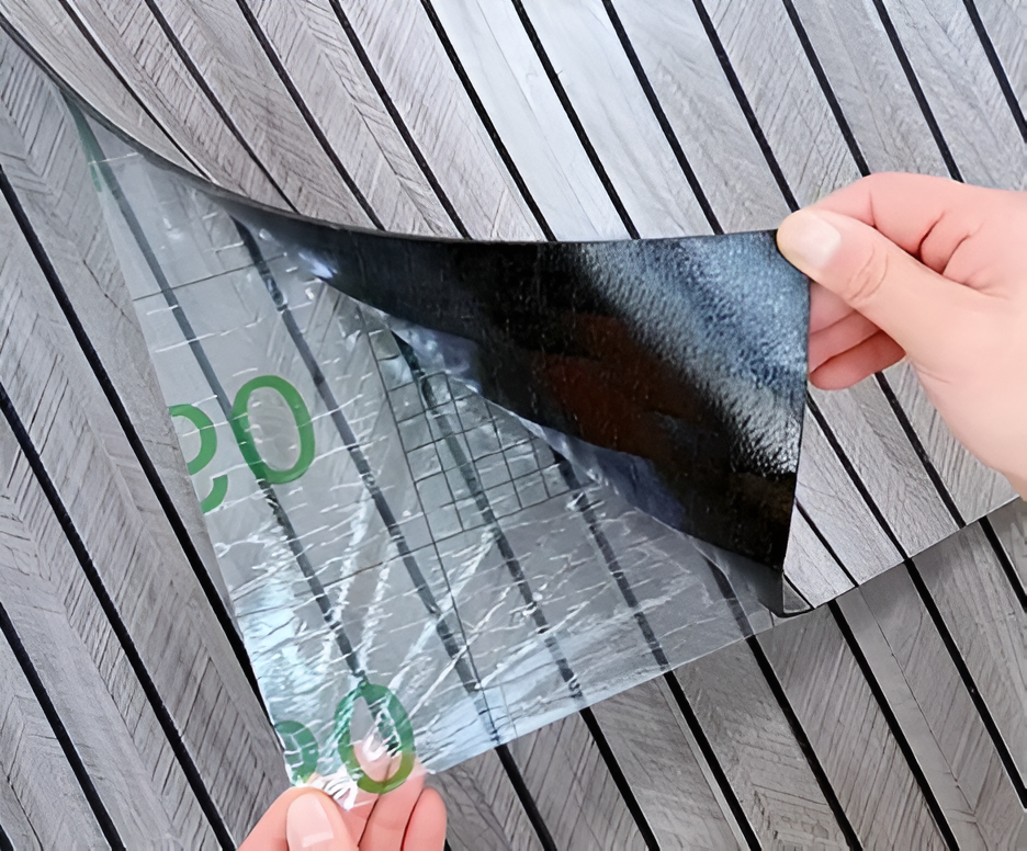 Floroux - Panneaux muraux 3D en PVC auto-adhésifs décoratifs