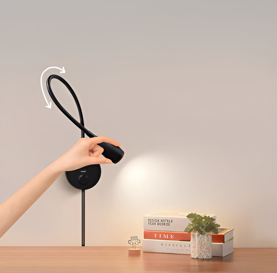 Floroux Adjustable LED Wall Lamp | Modern Design | Perfect Lighting for Reading Areas & Living Spaces