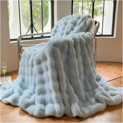 Floroux Blanket Cozy | Warm Transport Blanket | Elegant Design | Comfortable Snuggly Blanket