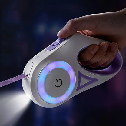 GlowGuard - Ceinture de sécurité avec éclairage pour les promenades nocturnes