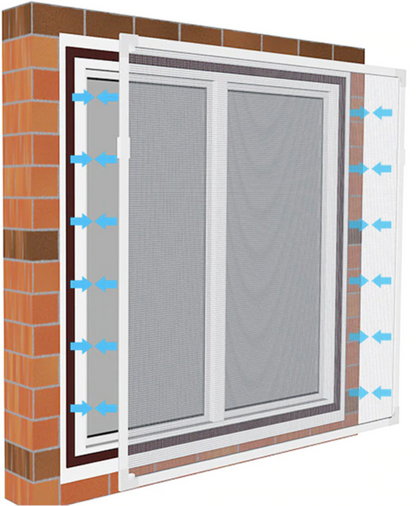 EasyFix WindowShield™ - Protection efficace contre les insectes et les allergies