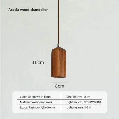 Floroux - Suspension en bois scandinave
