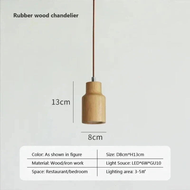 Floroux - Suspension en bois scandinave