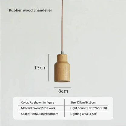 Floroux - Suspension en bois scandinave
