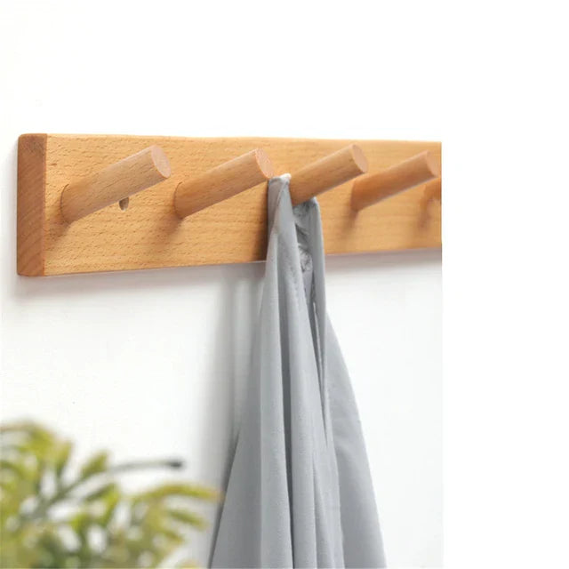 Floroux - Crochets muraux en bois