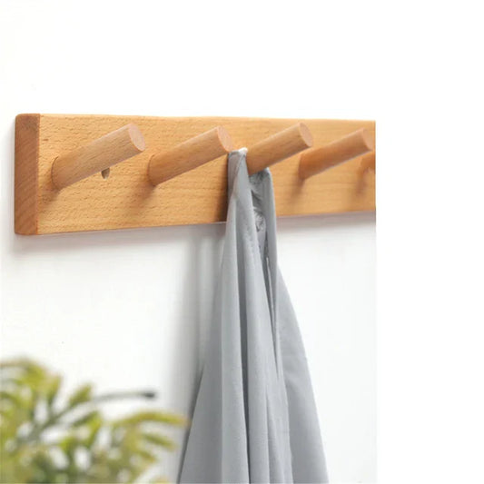 Floroux - Crochets muraux en bois