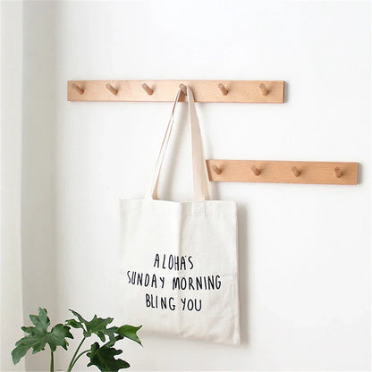 Floroux - Crochets muraux en bois